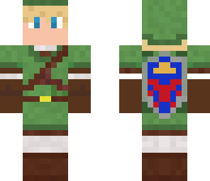 link with hylian sheild