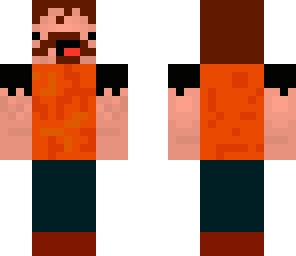 mustache man