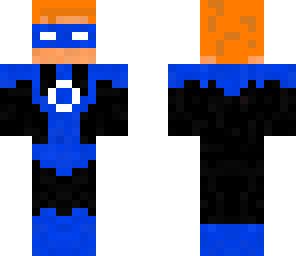red headed blue lantern