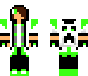 green teenage boy