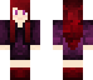 ender girl red hair