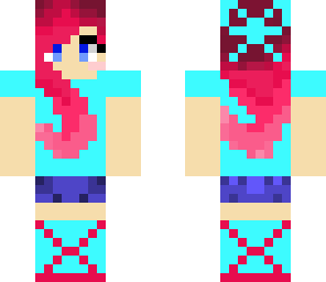 pink and aqua perfection