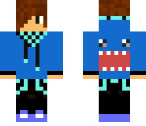 blue domo hoodie
