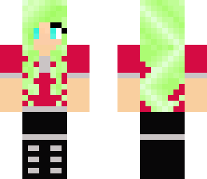 katniss with green hair