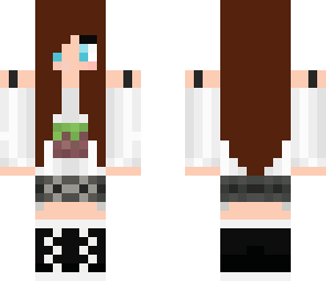 super minecraft girl
