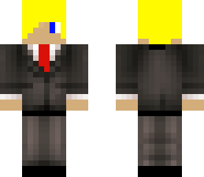 yellow hair prom date suit