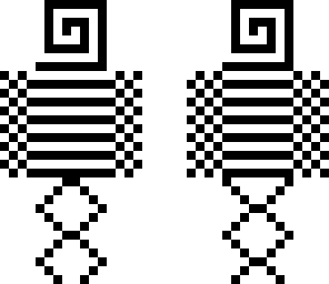 black and white patterns