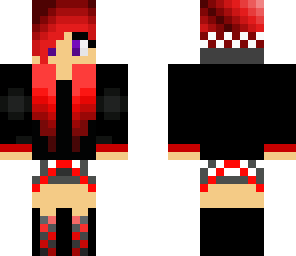 red dj girl