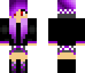 purple dj girl