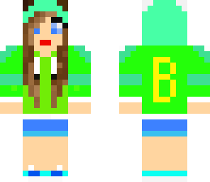 green sweater girl