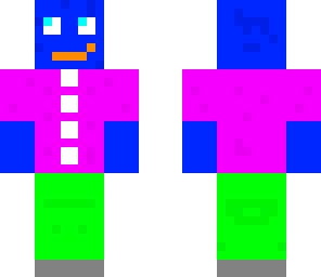 blue humanoid