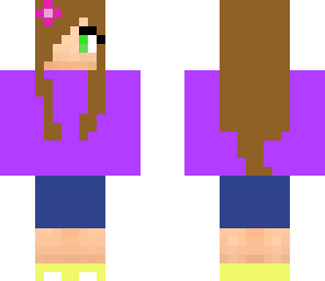 pretty brown haired girl