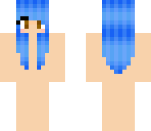 blue hair girl base- vote and credit if use