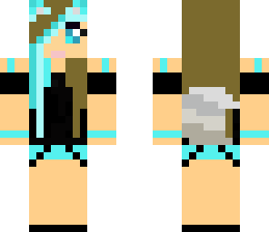 blue wolf girl
