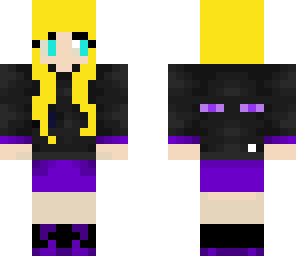 the new blonde enderman girl