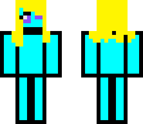 blue girl