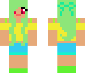 green girl