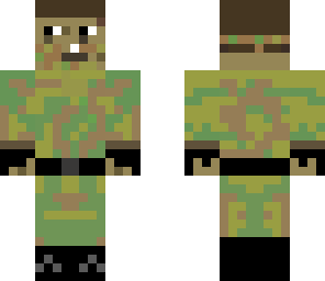 camo man