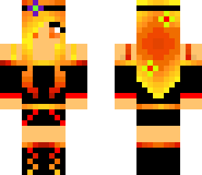 fire flower girl