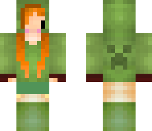 cute creeper girl