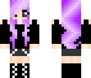 pink haired girl