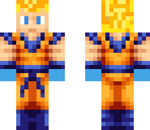 goku powering up