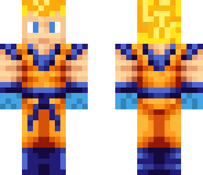 fixed goku powering up