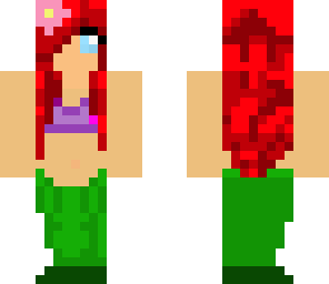ariel- the little mermaid skin