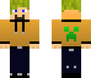 blonde orange creeper hood