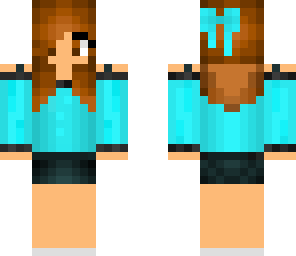 bleu short haired girl