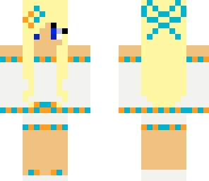 orange and blue angel