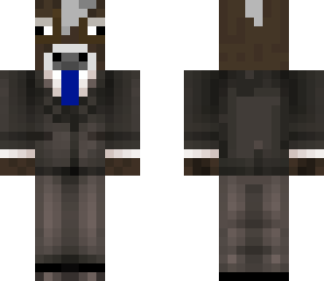 suit and tie and cow