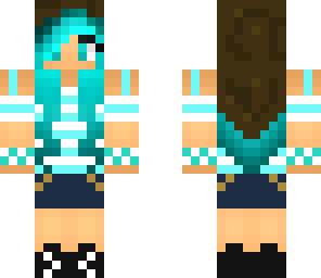 pretty blue girl