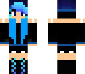 blue girl