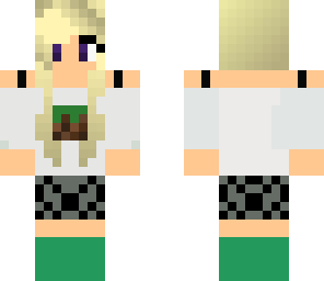edit of minecraft girl