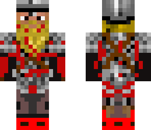 dwarf covered in blood