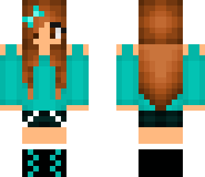 blue girl