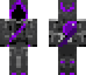 hooded archer -purple-