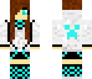 cute blue girl