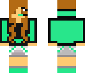green dj girl