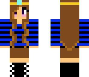 blue girl