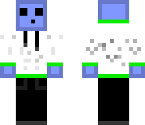 blue hoodie slime