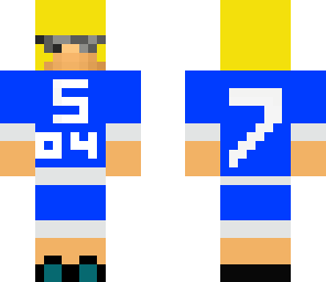 blonder schalker mit brille
