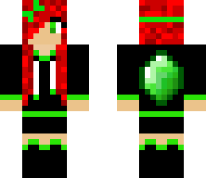 cool emerald girl