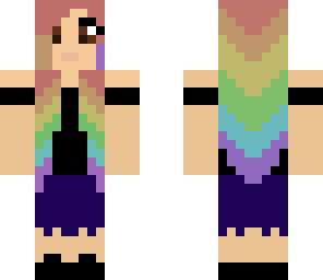 rainbow girl