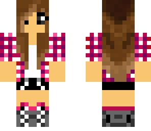 pink farmer girl