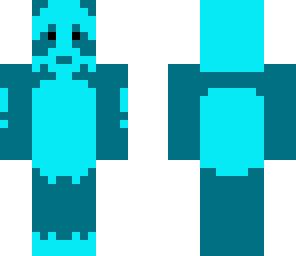 blue panda