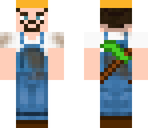 farmer sjin with strawhat