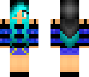 blue girl