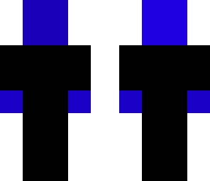 blue man